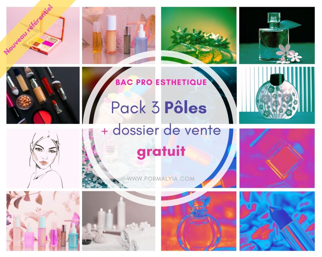 Pack Bac pro esthétique nouveau référentiel